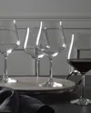 Mikasa Grace 22 Oz. Red Wine Glasses, Set Of 4 In White