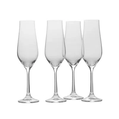 Mikasa Grace 8oz. Champagne Flutes In Clear