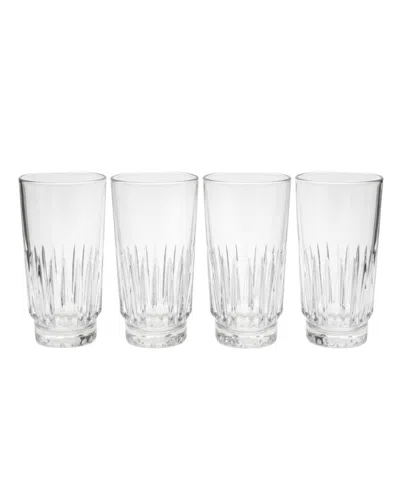 Mikasa Hampshire Cooler Glasses, Set Of 4 In Transparent