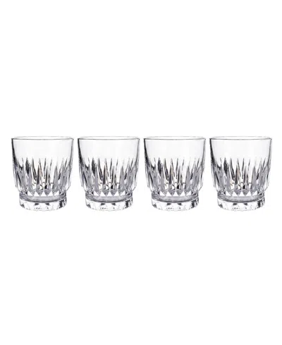 Mikasa Hampshire Double Old Fashioned Glasses, Set Of 4 In Transparent