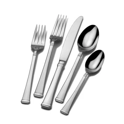Mikasa Harmony 45-piece 18/10 Stainless Steel Flatware Set, Service For 8