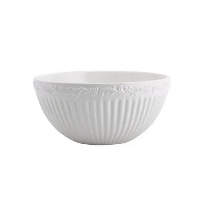 Mikasa Italian Countryside 10 In. Round Serving Bowl In White