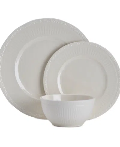 Mikasa Italian Countryside 12-pc. Melamine Dinnerware Set, Service For 4 In Neutral