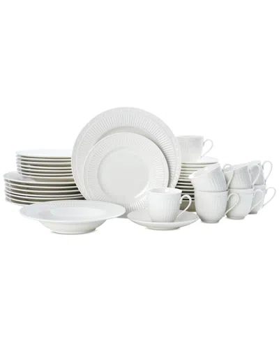 Mikasa Italian Countryside 40-pc. Dinnerware Set, Service For 8 In White
