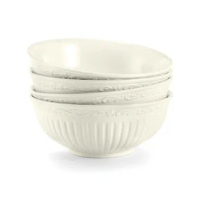 Mikasa Italian Countryside 5.25 In. Fruit Bowl In Antique White