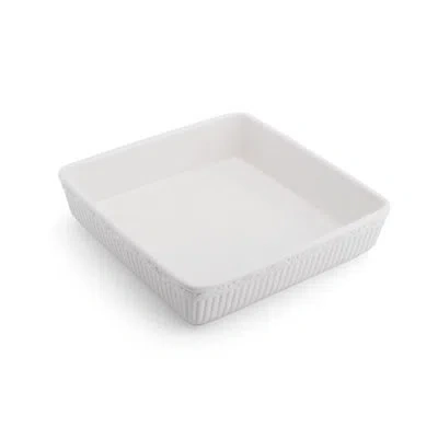 Mikasa Italian Countryside Ceramic Square Baking Dish In Cream