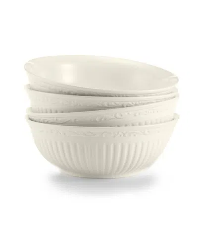 Mikasa Italian Countryside Cereal Bowls, Set Of 4 In Neutral