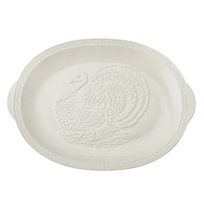 Mikasa Italian Countryside Turkey Platter In White