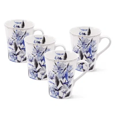 Mikasa Kaia Platinum 13.5 oz Coffee Mugs In Assorted