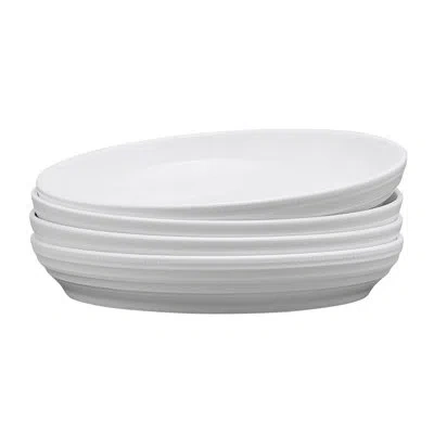 Mikasa Kamryn Vegan Bone China Pasta Bowls In White