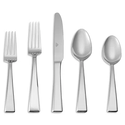 Mikasa Kirkland 20 Pc Flatware Set, Service For 4 In Silver