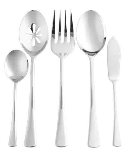 Mikasa Korra 65pc 18/10 Stainless Steel Flatware Set In Silver