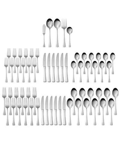 Mikasa Korra 65-piece Flatware Set, Service For 12 In Silver