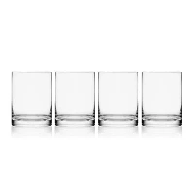 Mikasa Lana 17 Oz. Double Old Fashion Glasses In Transparent