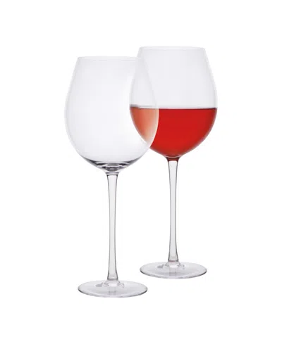Mikasa Lavish X-large Wine Glasses, Set Of 2 In Transparent