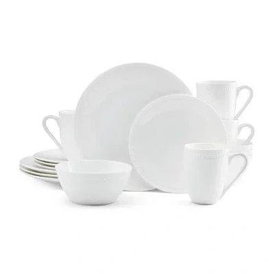 Mikasa Loria 16-pc. Bone China Dinnerware Set In White