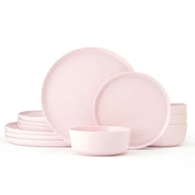 Mikasa Madison 12-piece Bone China Dinnerware Set, Service For 4 In Pink