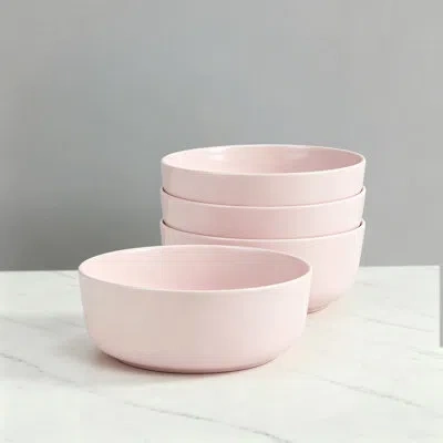 Mikasa Madison All-purpose Bowls, Set Of 4 In Pink