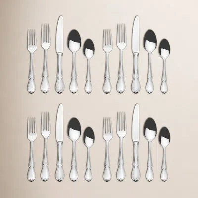 Mikasa Marseille 20-pc Flatware Set, Stainless Steel, Service For 4