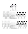 Mikasa Marseille 65-piece Flatware Set, Service For 12 In Silver