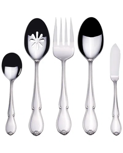 Mikasa Marseille 65pc 18/10 Stainless Steel Flatware Set, Service For 12 In Gray