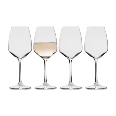 Mikasa Melody 4-pc. White Wine Glass In Transparent