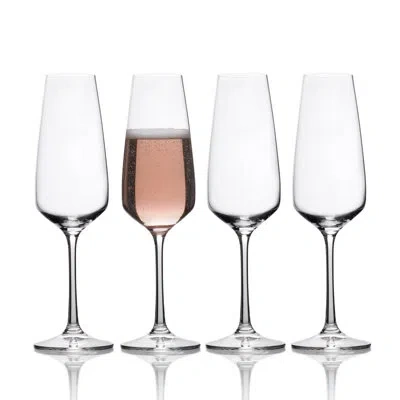 Mikasa Melody 9.5 Oz. Champagne Flutes In Clear