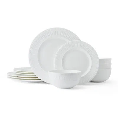Mikasa Miles 12-piece Bone China Dinnerware Set, Service For 4 In Multi