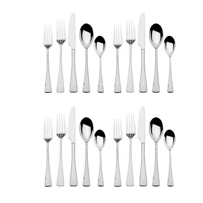 Mikasa Novaro 20-piece 18/10 Stainless Steel Flatware Set, Service For 4