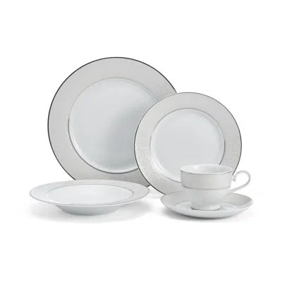 Mikasa Parchment 40-piece Porcelain Dinnerware Set, Service For 8 In White