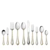 Mikasa 65-piece Gold Regent Bead Flatware Service In Silver