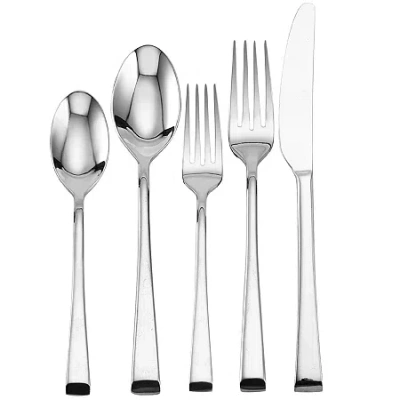 Mikasa Rockford 20-pc. Flatware Set In Gray