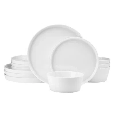 Mikasa Rylee 12-piece Dinnerware Set, Service For 4 In White