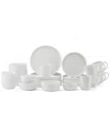 Mikasa Samantha 40pc Dinnerware Set In White
