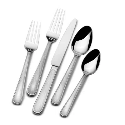 Mikasa Veramar 45 Piece Flatware Set With Serving Utensils, Service For 8, 18/10 Stainless Steel