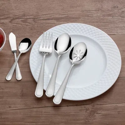 Mikasa Virtuoso Frost 65-piece 18/10 Stainless Steel Flatware Set, Service For 12