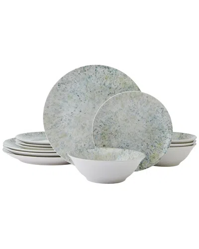 Mikasa Warren 12pc Dinnerware Set In Gray