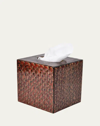 Mike & Ally Atlantic Boutique Tissue Box Cover In Bronze