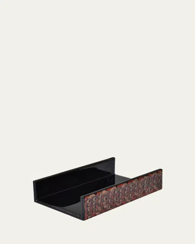 Mike & Ally Atlantic Flat Towel Holder In Bronze