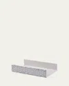 Mike & Ally Atlantic Flat Towel Holder In Gray