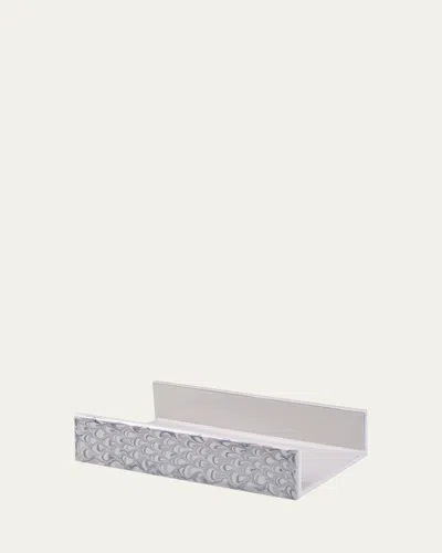 Mike & Ally Atlantic Flat Towel Holder In Gray