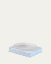 Mike & Ally Atlantic Rectangle Soap Dish In Pastel