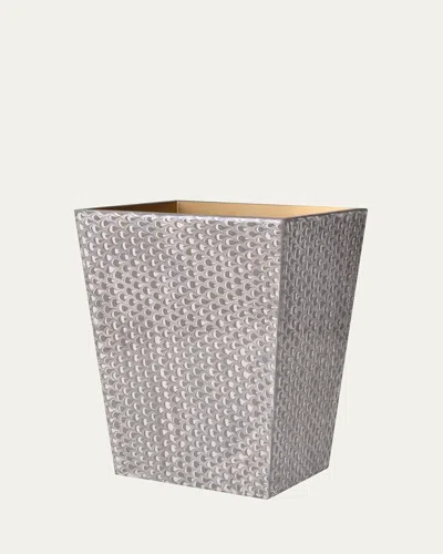 Mike & Ally Atlantic Straight Wastebasket + Liner In Natural