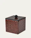 Mike & Ally Atlantic Tall Square Container In Bronze