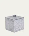 Mike & Ally Atlantic Tall Square Container In Gray