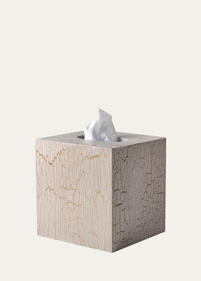 Mike & Ally Foret Boutique Tissue Box Cover In Neutral
