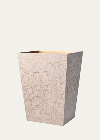 Mike & Ally Foret Wastebasket In Neutral