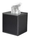 Mike & Ally Le Mans Boutique Tissue Box Cover In Gray
