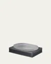 Mike & Ally Le Mans Square Soap Dish In Gray