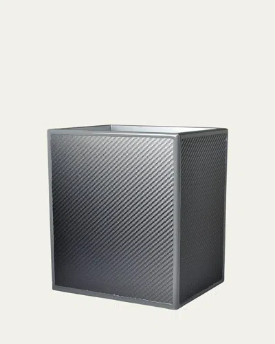 Mike & Ally Le Mans Wastebasket & Liner In Gray
